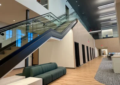 Interior hallway and staircase