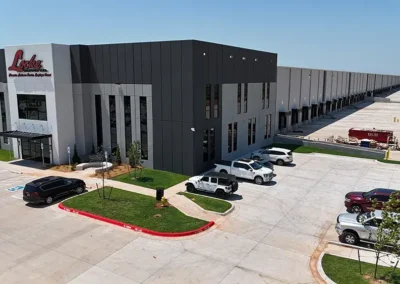 Exterior and parking lot